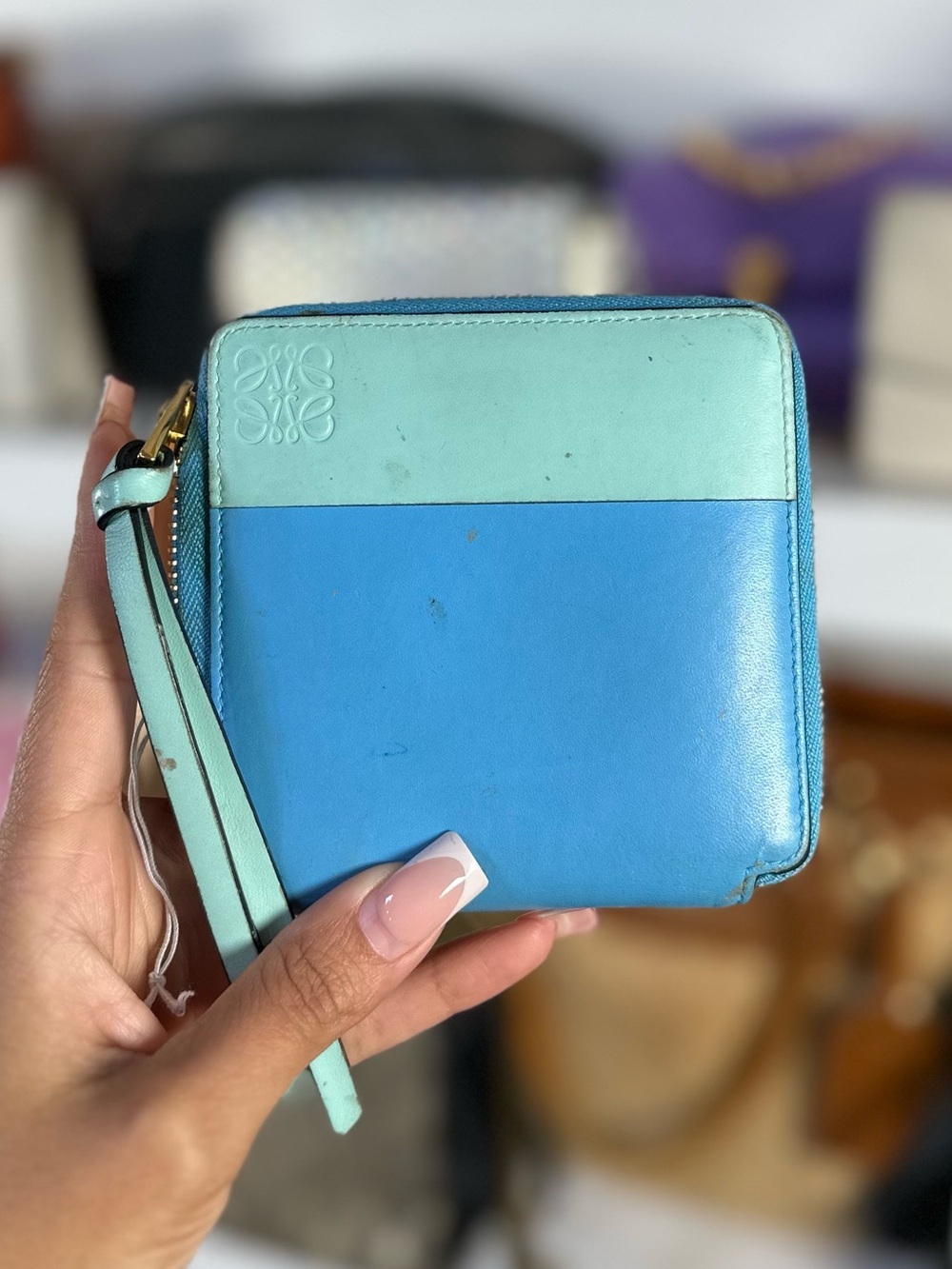 Loewe Compact Zippy Wallet